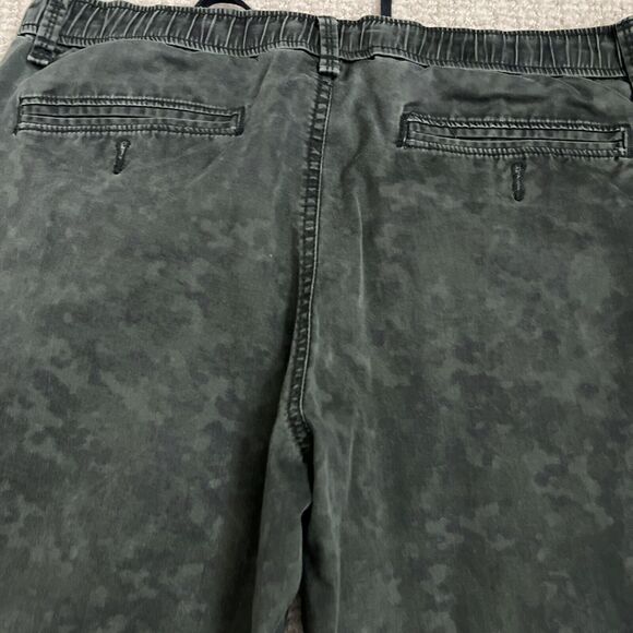 Cape Juby Jogger Pants Mens 32 Black Elastic Waist Slash Pockets Drawstring - Picture 8 of 8